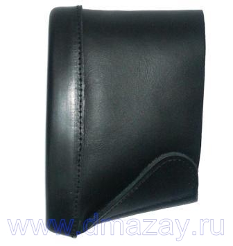  ()    Pachmayr Deluxe Classic Leather Black Slip On Pads Small  #04525       
